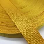 Eco-friendly 50mm black herringbone polyester belt woven bag accessories strap