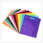 Automatic High Speed Non Woven Bag Making Machine , D Cut Non Woven Shopping Bag