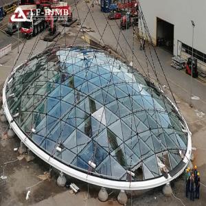 Wholesale New Design Space Frame Skylight Glass Roof Price Dome Structure Roofing from china suppliers