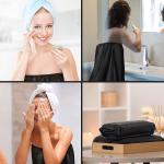 S&J Luxury High Quality PP Non woven Disposable Strapless Bath robes Multi-color