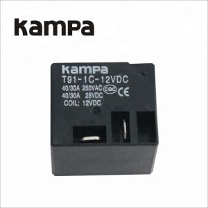 Wholesale JQX-30F/T91 12VDC 30A Miniature PCB Relay from china suppliers