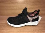 Womens Walking Shoes Flyknit Shoes Casual Sneakers for Gym Travel Work Lace up