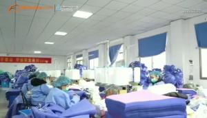 Wholesale Disposable doctor Poly- coated SMS Chemotherapy Gown Lab isolation gown level 4 chemo gown from china suppliers