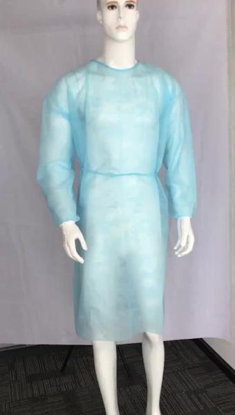 Disposable PP PPE Isolation Gown Hospital Doctor Nurse Protecting Clothing Gown