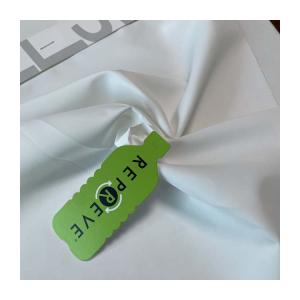 Wholesale Clothing Lining Recycled Poly 300t Pongee 100 RPET Fabric 50D*50D from china suppliers