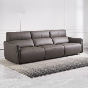 Wholesale Italian-Style Nappa Leather Multi-Function Sofa Home Living Room Three-Seat Combination Electric Leather Sofa from china suppliers
