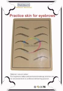 Wholesale 10pcs Rubber Microblading Practice Skin 100% Natural For Eyebrows from china suppliers