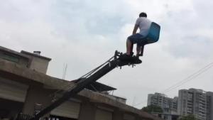 Wholesale 500kg Scissor Camera Crane , Long Arm Mobile Camera Crane from china suppliers