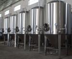 Cone Stainless Steel Brew Tank 2000l Beer Brewing Equipment With Cooling Jacket