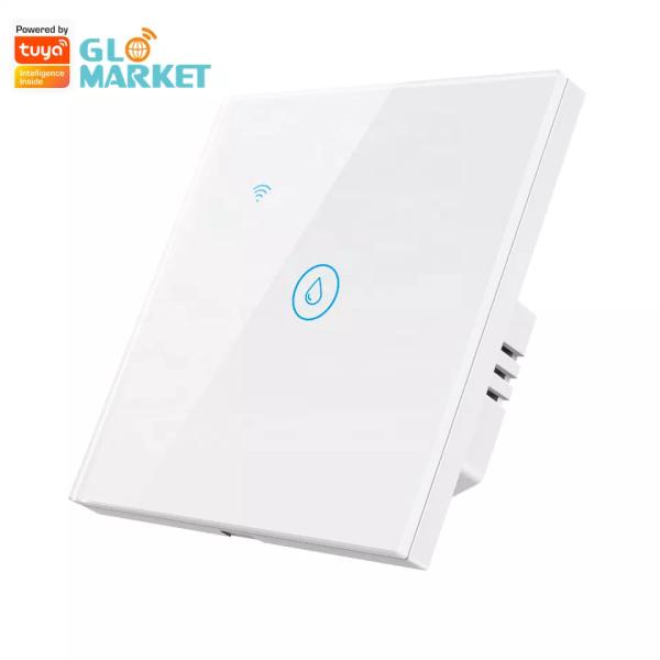 Glomarket Tuya EU UK National Standard Wifi Smart Water Heater Touch Switch with