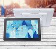 Small Size Touch Screen Advertising Displays Android OS 60000Hrs Life Cycle