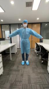 Wholesale S&amp;J PP Disposable Protective Isolation Gowns from china suppliers
