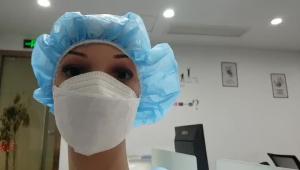 Wholesale 35g Yellow Operating Room Hair Covers Premium Disposable Bouffant Scrub Hats from china suppliers