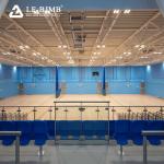 LF space frame prefab gym building badminton sport hall steel structure