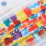 Cheap custom printed cotton allergy 3ply 4ply facial smoke face xhalation valve