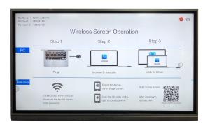 Wholesale 3840*2160P 55&quot; 500W 320cd/m2 LCD Interactive Touch Screen from china suppliers