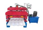 Automatic Metal Glazed Tile Making Machine Colored Steel Sheet Roofing