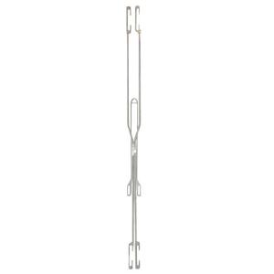 Wholesale JW-0157 Stainless Steel Leno Heald 330mm C Type For Weaving Loom from china suppliers