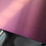PVD Coating Hairline Brushed Stainless Steel Sheet Rose Gold Thickened