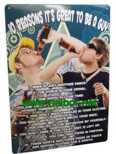 Wholesale A4 size tin bar sign tin poster metal advertising board for beer promotion from china suppliers