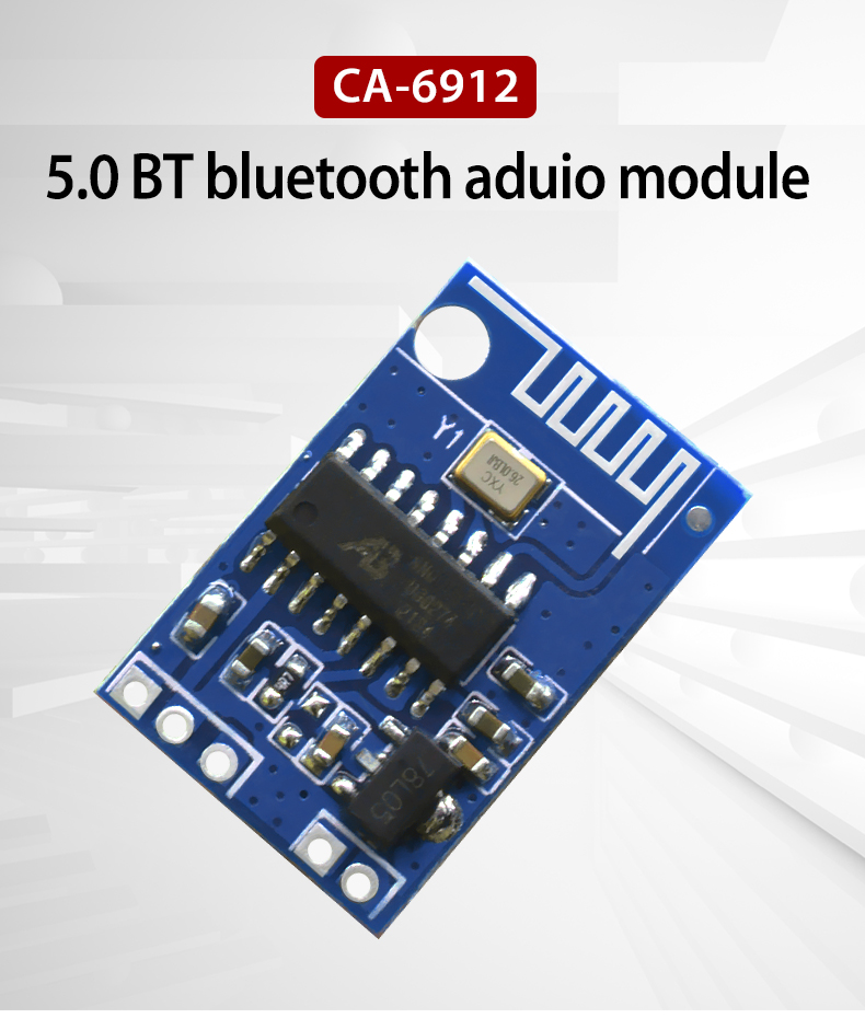 Home Amplifier CA-6928 Bluetooth 5.1 Dual Digital Audio Module Board 5V Sound Receiver