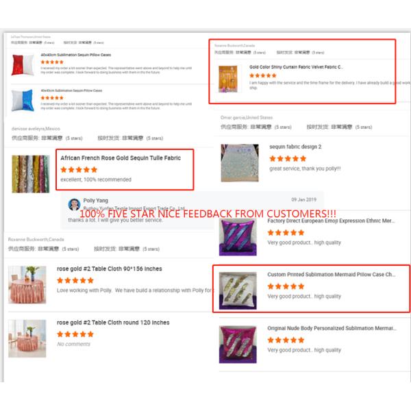 Direct Sale 3 mm Glitter Custom various Design Sequin Fabric Mesh Tulle Fabric With a Good Price