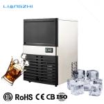 50kg 24Hours LZ-120 Refrigerant R404a Cube Ice Machine for Restaurant Food