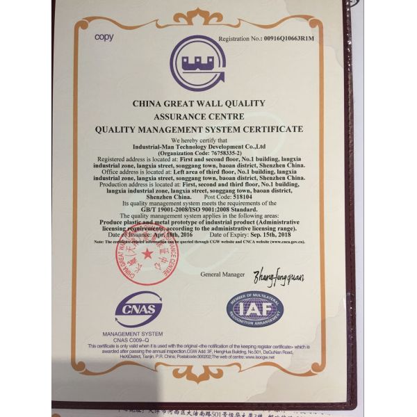 High Precision CNC Machining Parts with Tolerance +-0.02mm and ISO9001:2015 Certified for Industrial Equipment