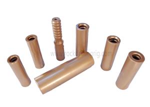 Wholesale Coupling Sleeve T38 T45 T51 Threaded Drill Rod In Rock Drilling / Mining from china suppliers