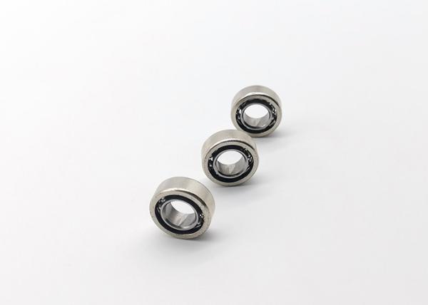 Low Friction Torque Stainless Steel Ball Bearing Low Vibration Design Size 3*8