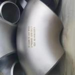 EEMUA 146 C70600 CuNi 9010 BW LR 45 / 90 Degree Copper Nickel Elbow Butt Welding