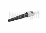 3.0mm Diameter PC Fiber Connector , Polishing Single Mode Fiber ST Connectors