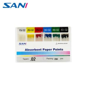Wholesale Dental Gutta Percha Point Paper Absorbent Paper Points Taper 02/04/06/F1-F5 from china suppliers