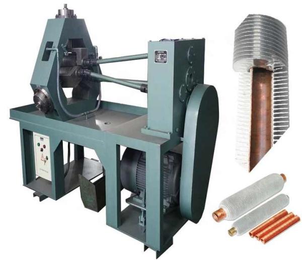 DELLOK Extruded Fin Tube Machine for Heat Exchangers & Coolers used bimetallic