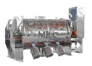 Wholesale Horizontal Plough Blender , Chemical Powder Plough Shear Mixer Easy Operation from china suppliers