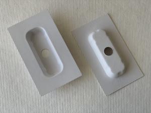 Wholesale Rigid Molded Paper Pulp Tray Smooth Surface Molded Fibre Packaging REACH RoHS Approved from china suppliers