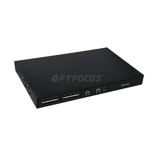 Factory OEM/ODM 24 Port Fiber Switch 24*1000M SFP+2*10/100/1000Base RJ45 Port