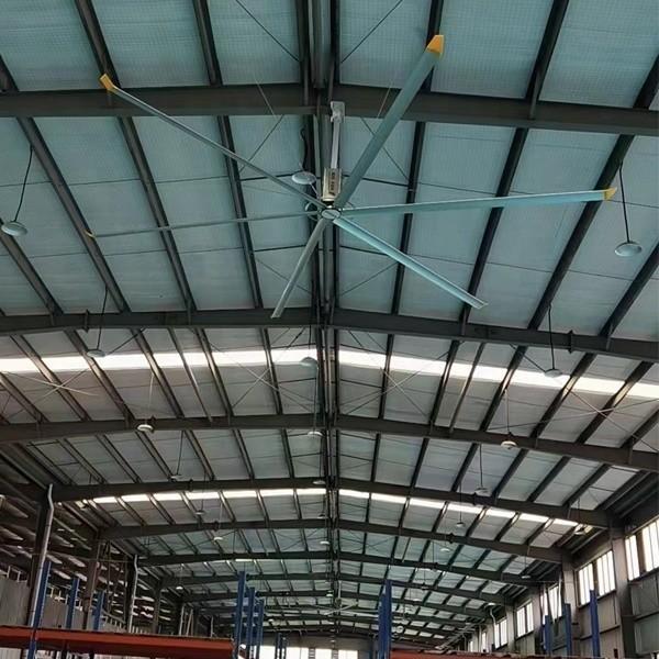 BLCD Motor Drive Type 5.0m 16FT Gearbox Industrial HVLS Ceiling Fan for