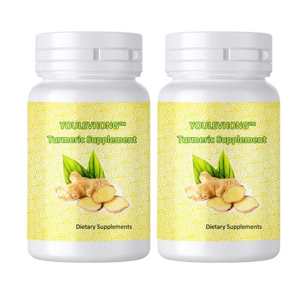 Natural Turmeric Capsule Supplement Anti Inflammatory And Antioxidant Support