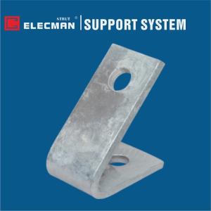 Wholesale Electro Galvanized Steel Channel Strut Angle Fittings Closed Angle Bracket Connectors from china suppliers