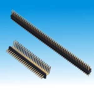 Wholesale 1.27mm Pin Header Dual Row Straight Right Angle Polyester Insulator from china suppliers