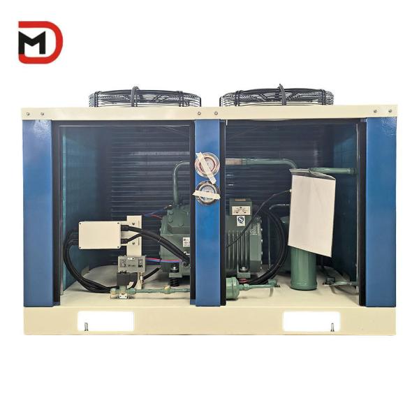 Frequency Fan Commercial Refrigeration Condensing Unit With Cold Storage Room