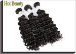 100% Unprocessed Virgin Peruvian Hair Extensions 5A Curly Hair Deep Wave