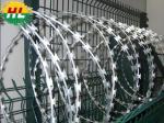 Lay Flat High Security Razor Sharp Barbed Wire Galvanized