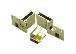Wholesale Competitive Price L Type Glass Fitting Clamp for 5 mm High quality furniture accessories from china suppliers