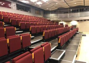 Wholesale Art Venues Telescopic Tribunes Gym Bleacher Solid Structure With Upholstered Chair from china suppliers