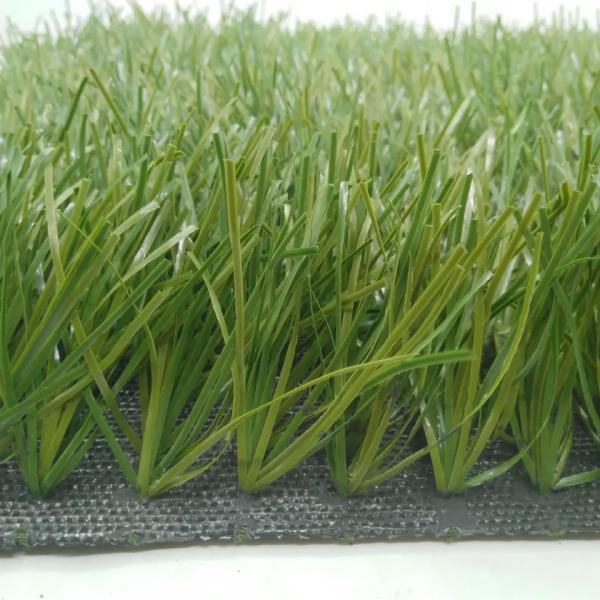 Antistatic Fake Field Football Artificial Grass 50mm Rolls Synthetic 5 / 8 ''