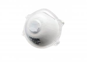 China Unique Design Mold Filter Mask , FFP2V D Carbon Filter Dust Mask Non Toxic on sale