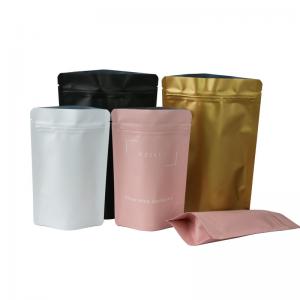 China Body Scrub Printed Packaging Bags Aluminium Foil Custom Stand Up Pouches on sale