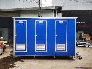 Wholesale Customized Mobile Steel Portable Toilet Prefabricated WC Sitting For Camping from china suppliers